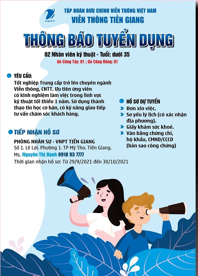 VNPT TIEN GIANG TUYEN DUNG TUYEN DUNG